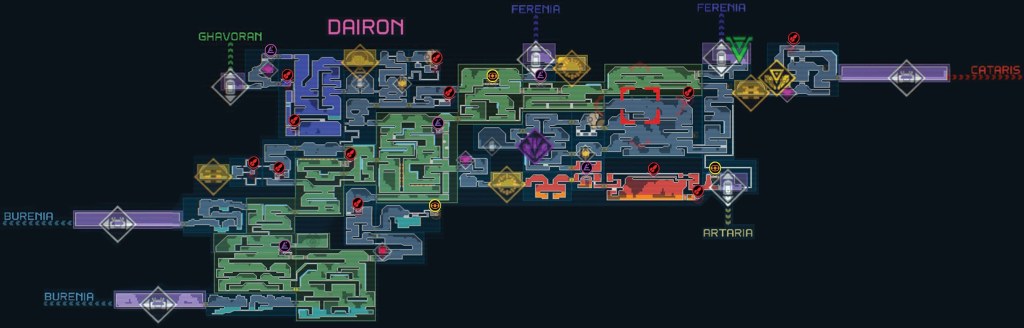 Picture of: Dairon Item Map – Metroid Dread Guide – IGN