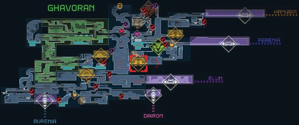 Picture of: Ghavoran Item Map – Metroid Dread Guide – IGN
