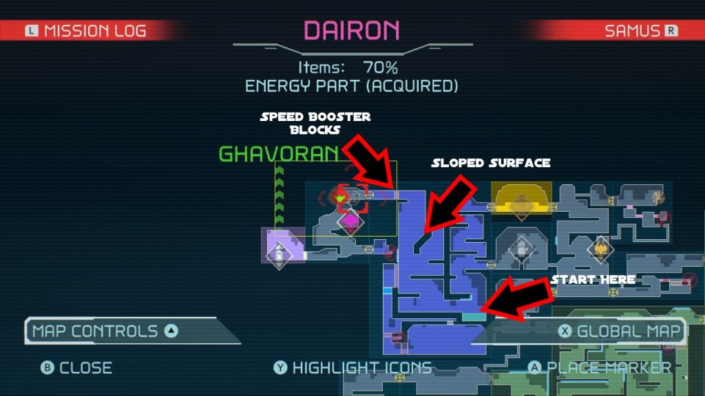 Picture of: Metroid Dread: Dairon Speed Booster puzzle solutions  AllGamers