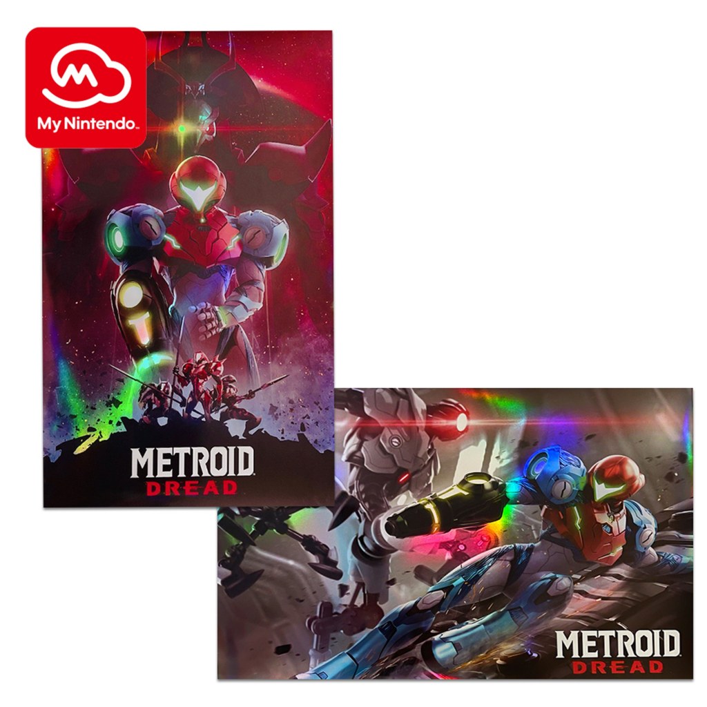 Picture of: Metroid™ Dread Holographic Poster Set – Nintendo Official Site